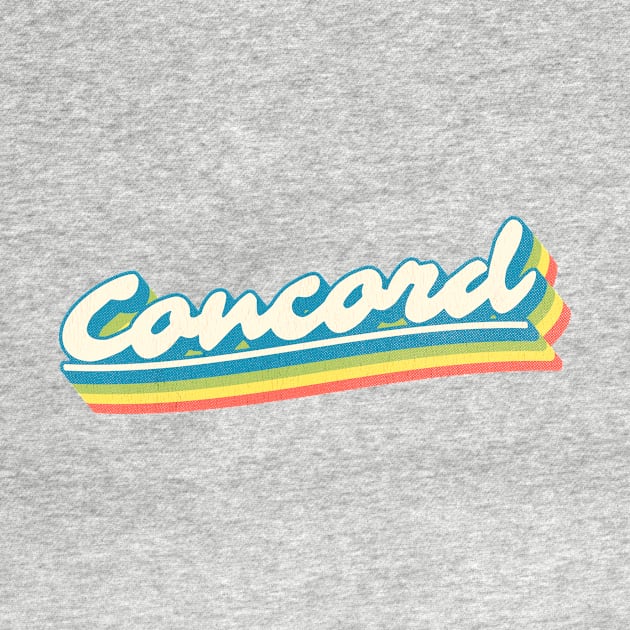 Concord | Retro Rainbow by retroready